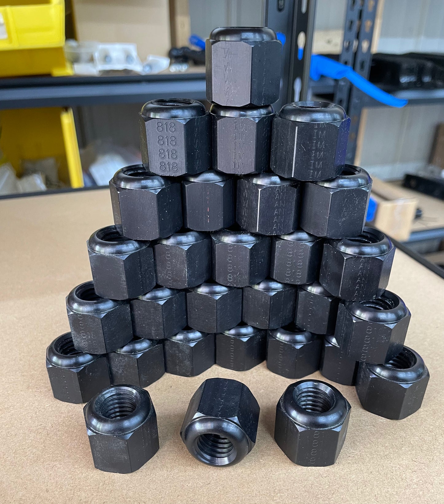 Pavement lug nuts